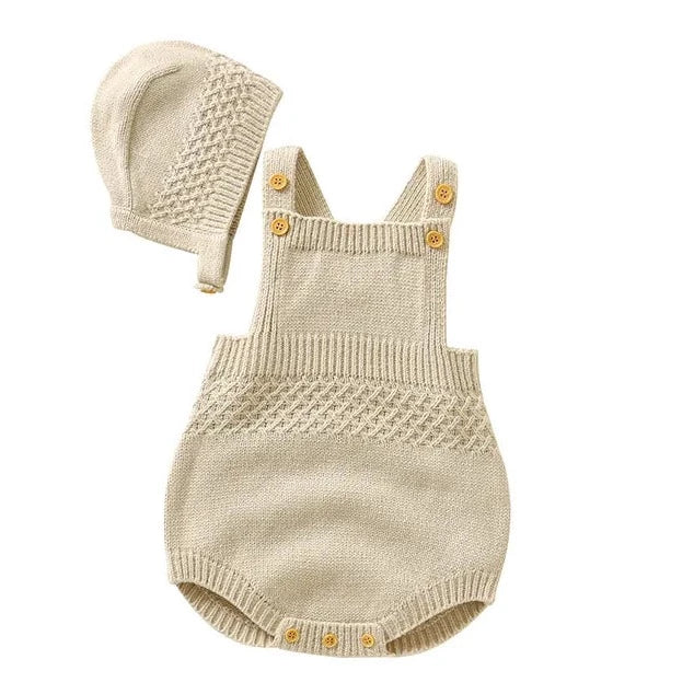Baby Romper and Hat Set